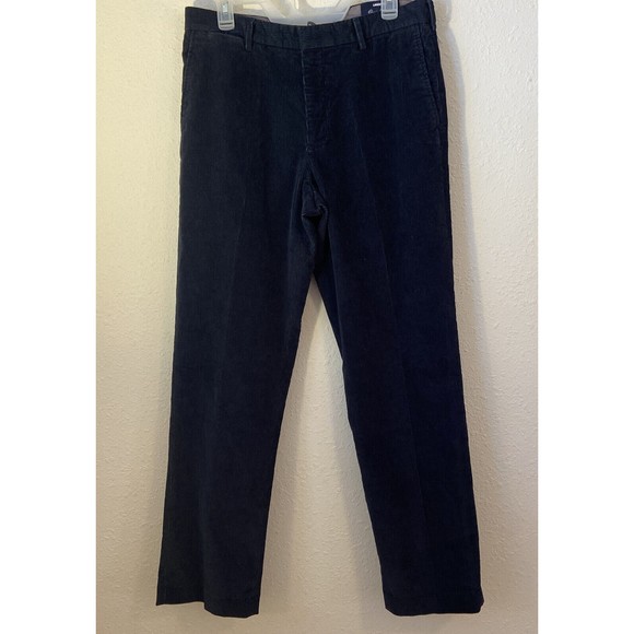 Lands' End Pants Lands End Pants Mens Size 33 Navy Blue Traditional